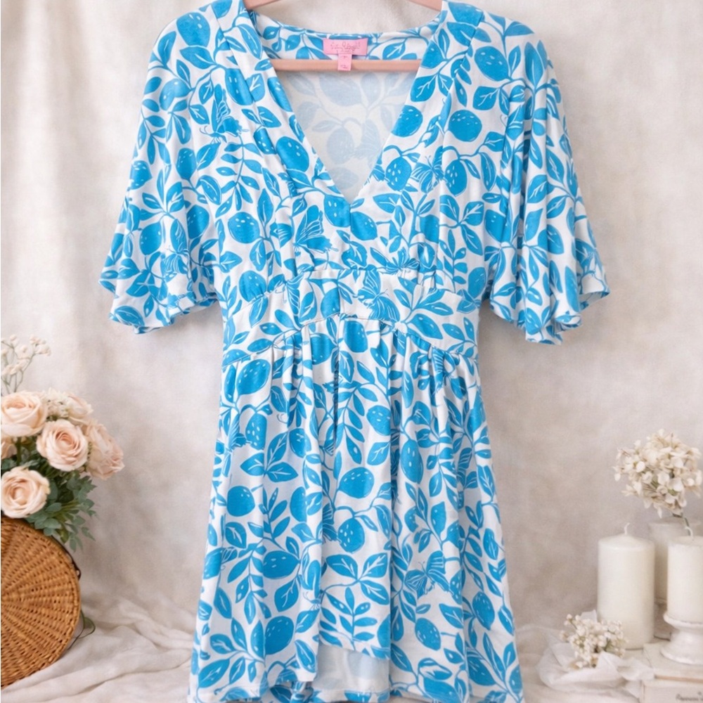 Lilly Pulitzer Citrus Leaf and Butterflies